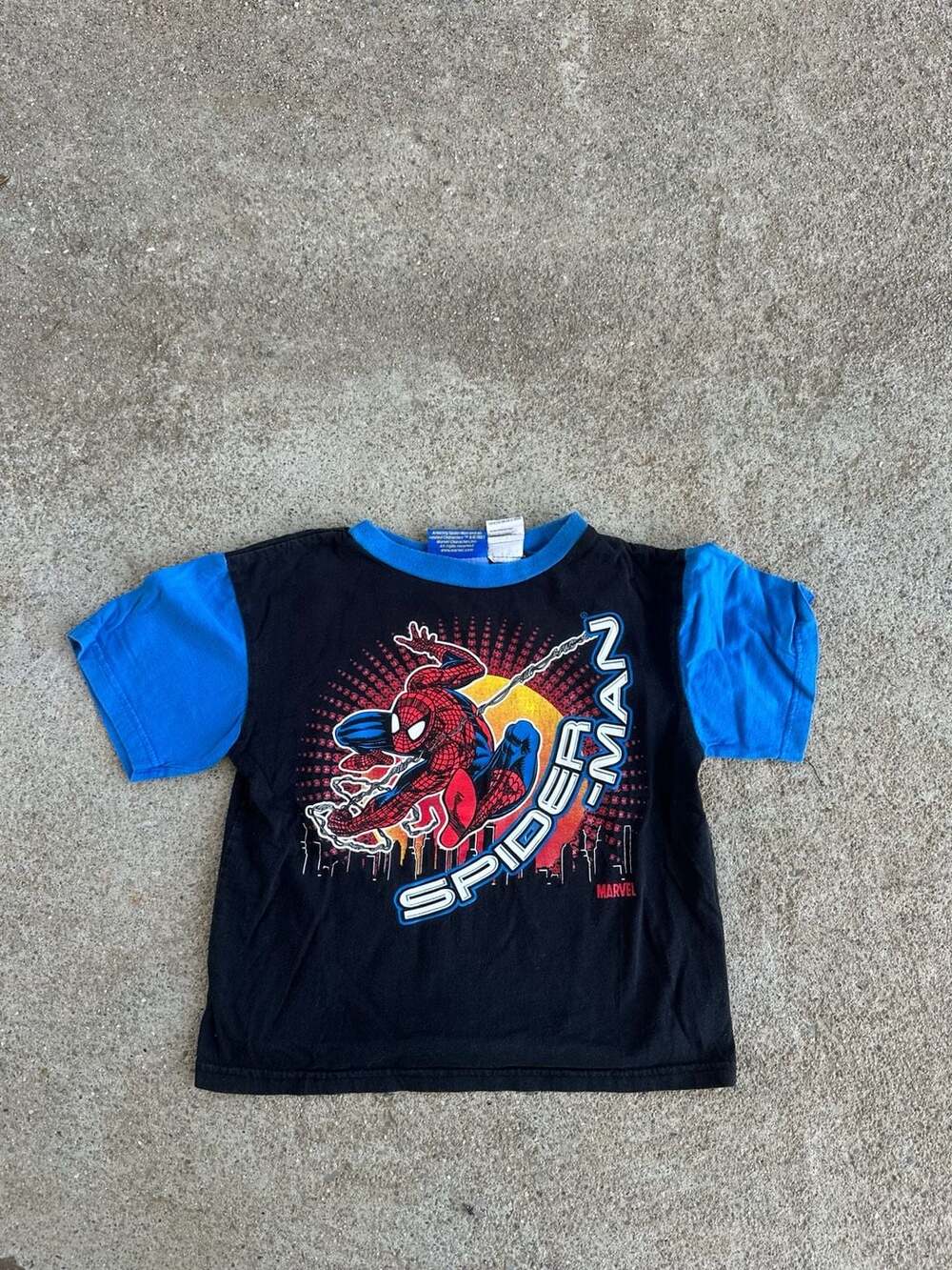 Vintage 2007 Marvel The Amazing Spider-Man Graphic T-Shirt Size 6